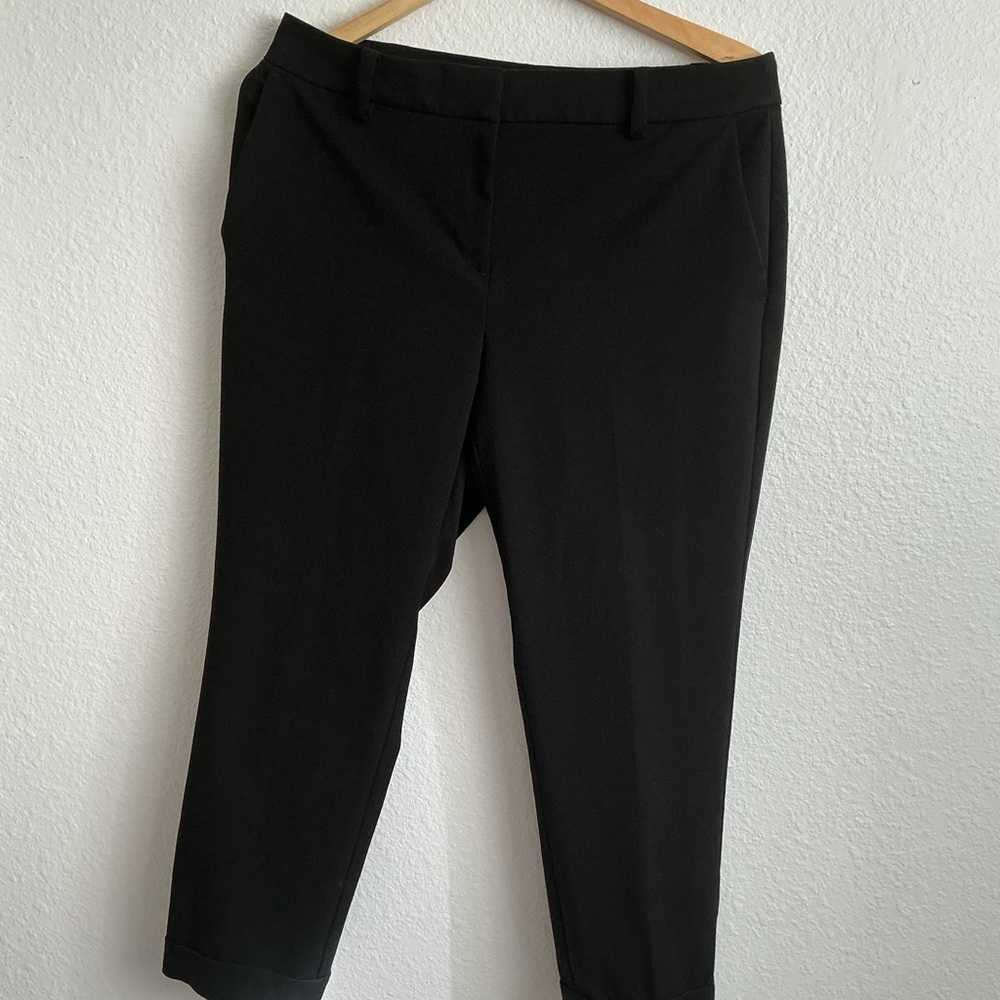 LOFT Black Ankle Pants